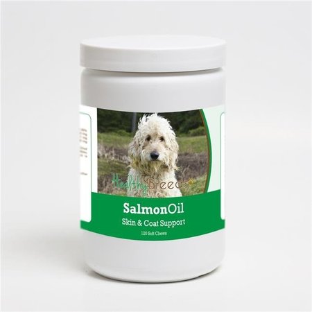 HEALTHY BREEDS Healthy Breeds 192959019063 Goldendoodle Salmon Oil Soft Chews - 120 Count 192959019063